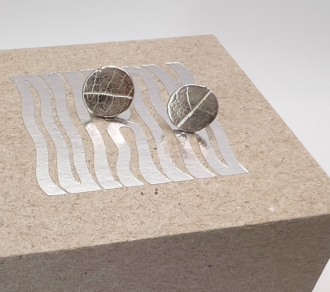 Silver earrings