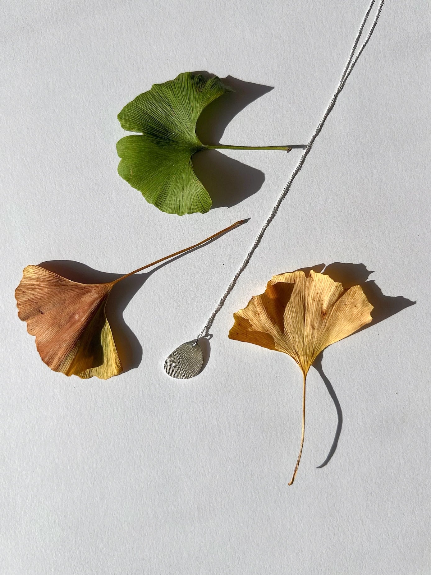 No-77. Ginkgo Pendant